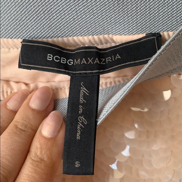 BCBG sequin mini skirt - Picture 3 of 4